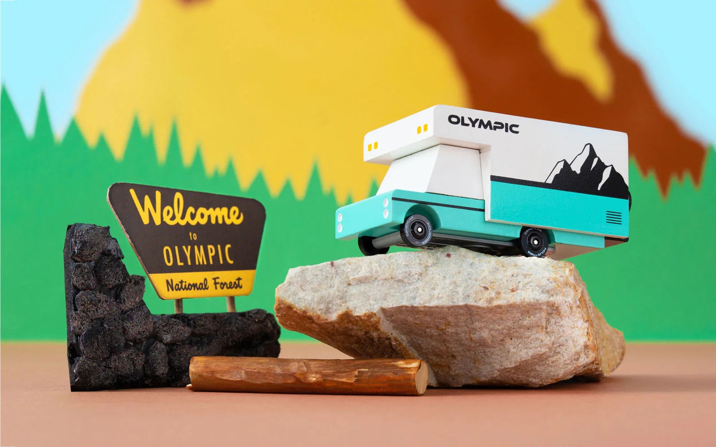 Olympic RV Wood Car