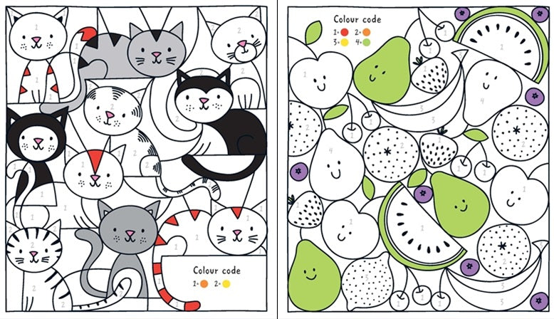 Junior Color by Numbers