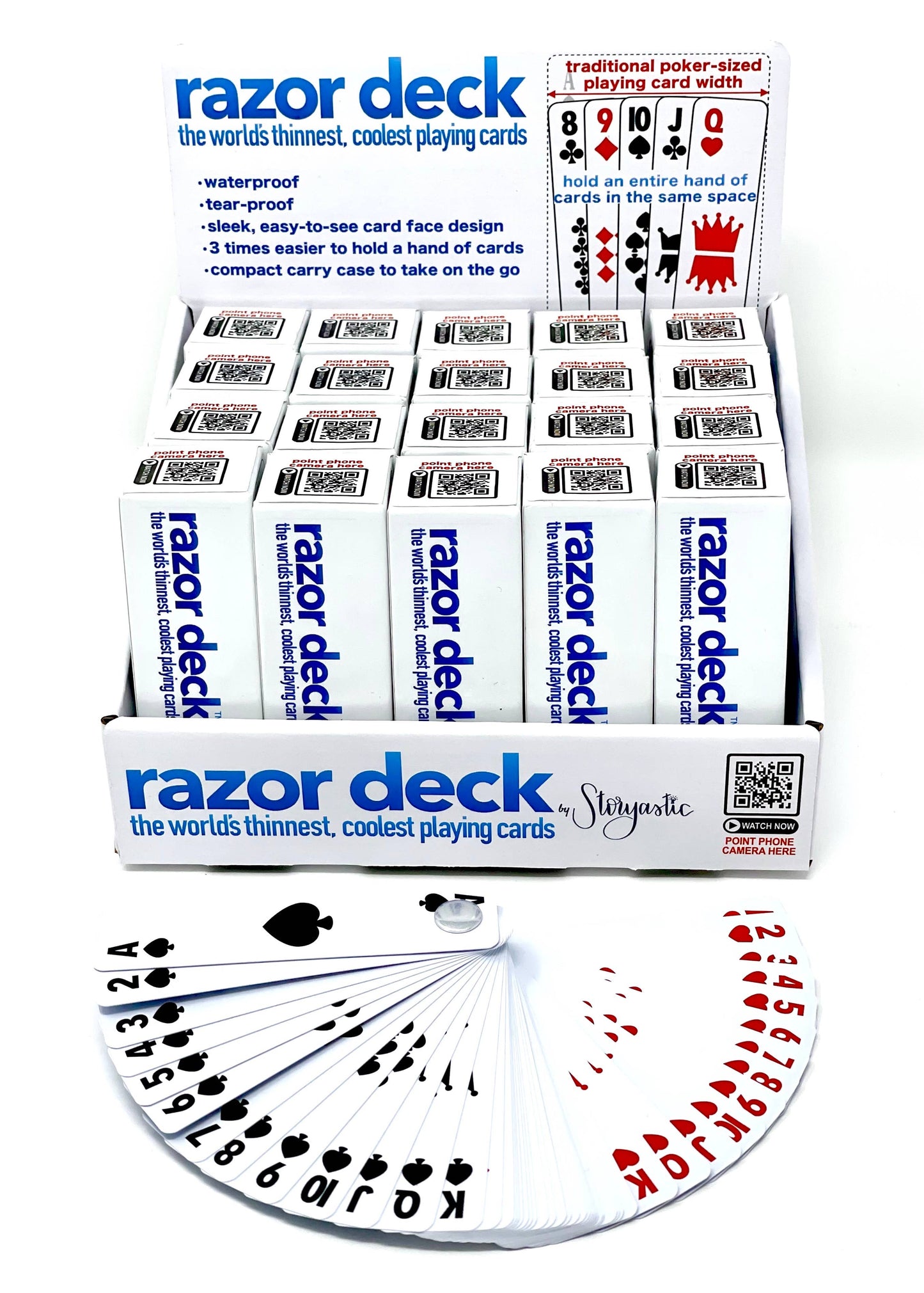 Razor Deck: The World's Thinnest Playing Cards