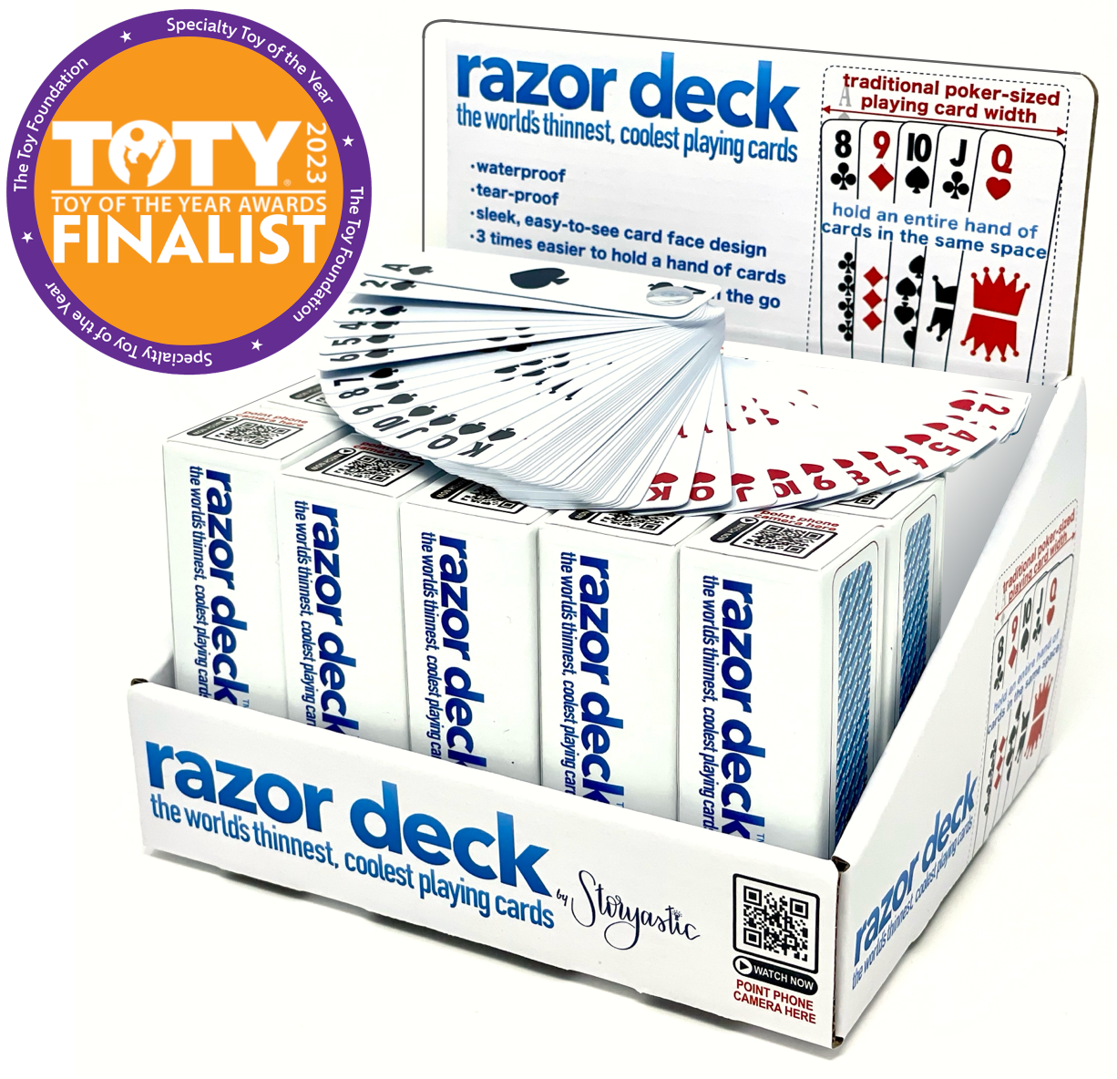 Razor Deck: The World's Thinnest Playing Cards