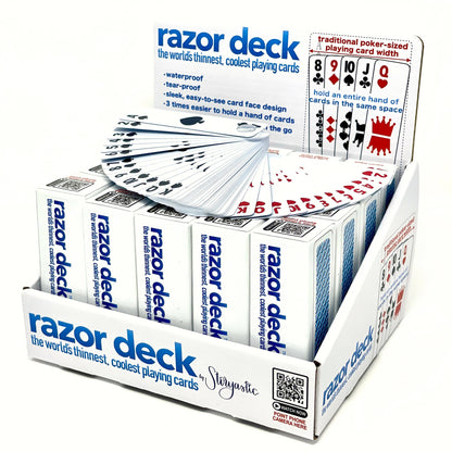 Razor Deck: The World's Thinnest Playing Cards