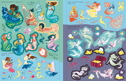 Mermaid Sparkly Sticker book