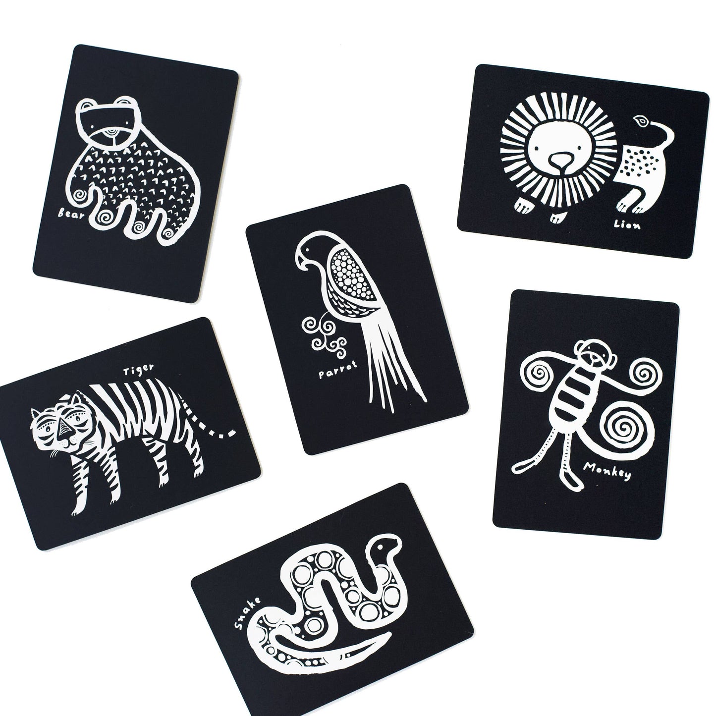 Baby Black and White Art Cards