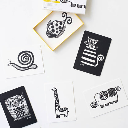 Baby Black and White Art Cards