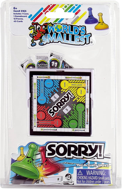 World's Smallest Sorry