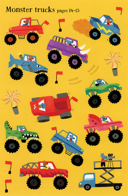 Little Stickers- Tractors and Trucks