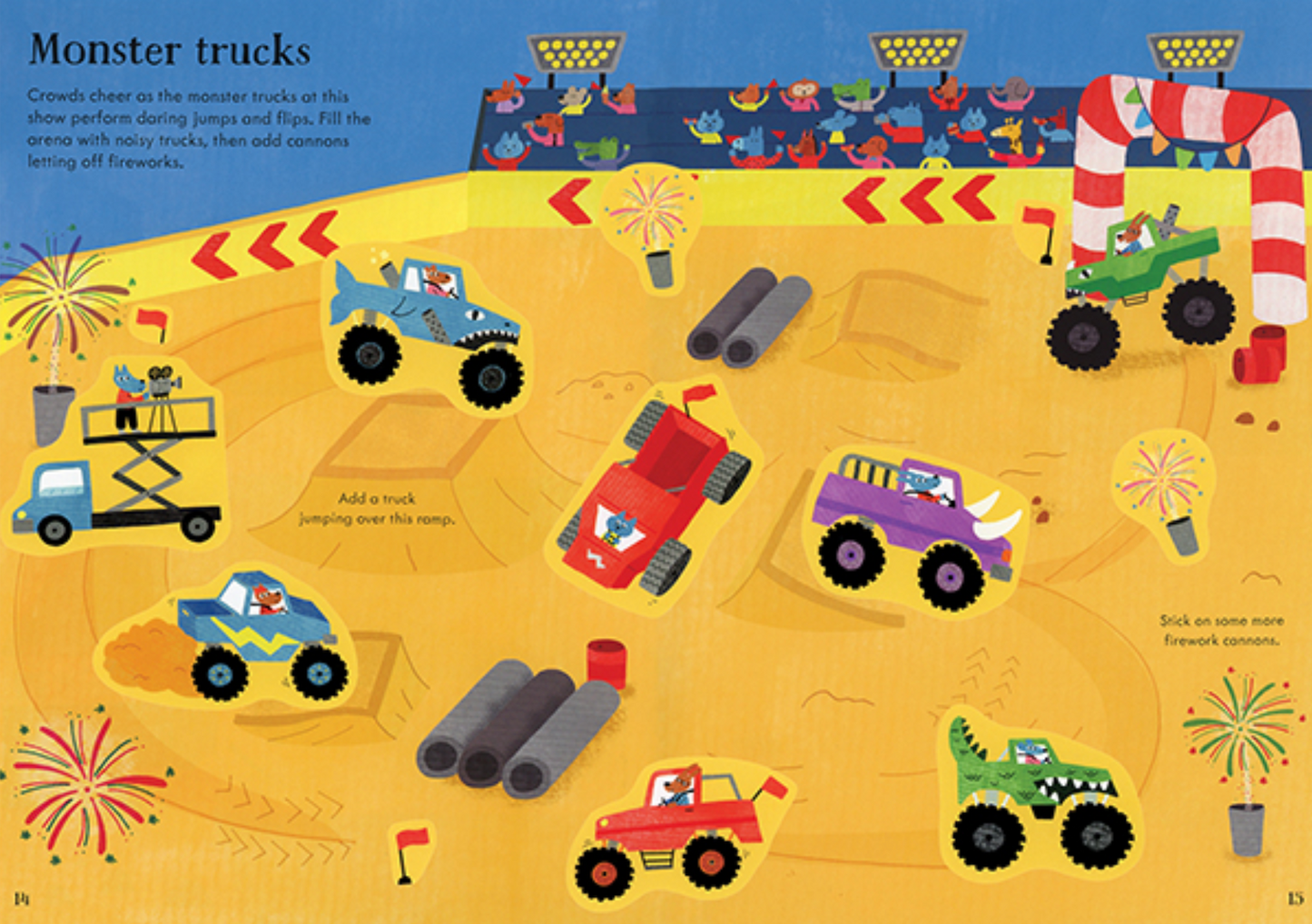 Little Stickers- Tractors and Trucks